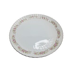 vintage dansico collection japan teahouse rose porcelain serving platter